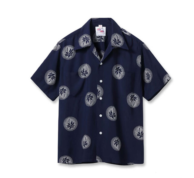 DUKE KAHANAMOKU SPECIAL EDITION “WONDROUS PALM TREE” (SHORT SLEEVE) Lot No. DK39636 ハワイアンシャツ アロハシャツ 半袖