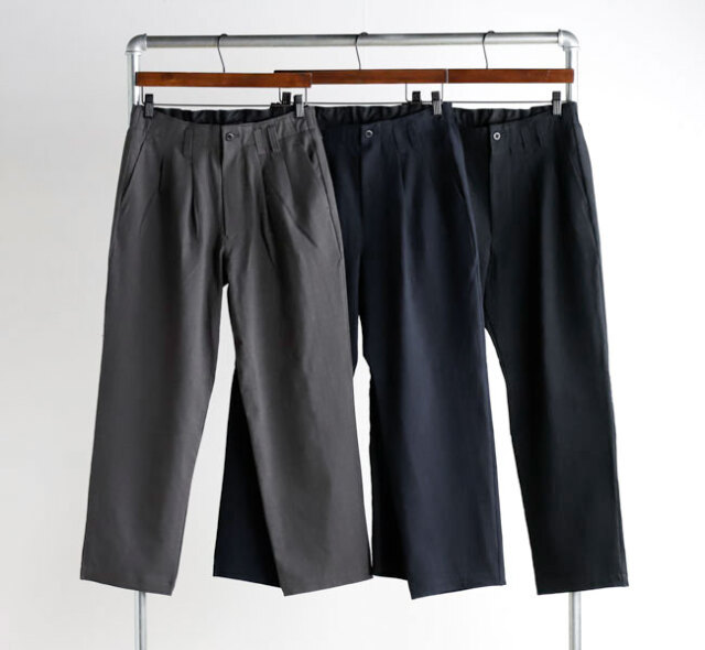 Jackman ジャックマン JM4672 ストレッチワイドトラウザー Stretch Wide Trousers