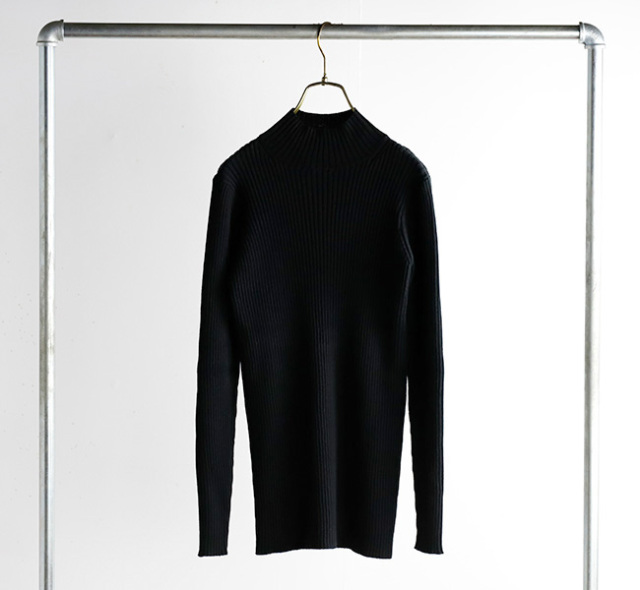 SALE 40%OFF Veritecoeur ヴェリテクール ハイネックリブニット ST-156