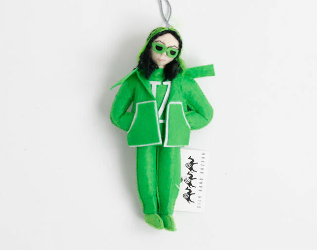 SILK ROAD BAZAAR シルクロードバザー フェルトオーナメント Billie Eilish ビリー・アイリッシュ