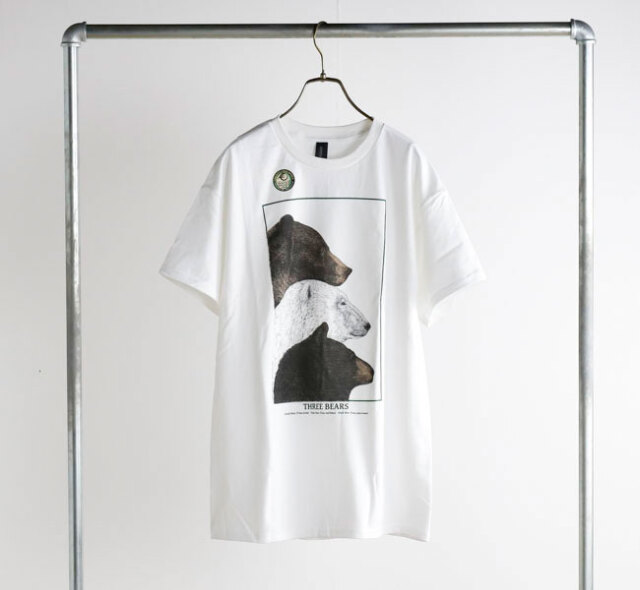 LIBERTY GRAPHICS リバティーグラフィックス 281 THREE-BEARS アートシルクプリントTシャツ