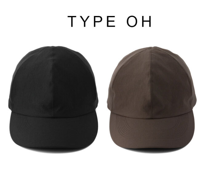 大人の上質  O/EIGHTH 帽子 OH TYPE Brown Cap kersey Nylon オーエイス 帽子