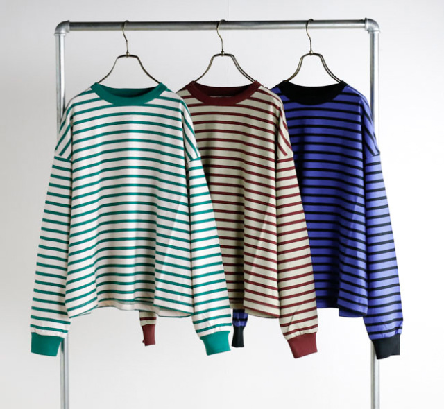 Veritecoeur ヴェリテクール VCC-509 taco cotton ボーダーL/S