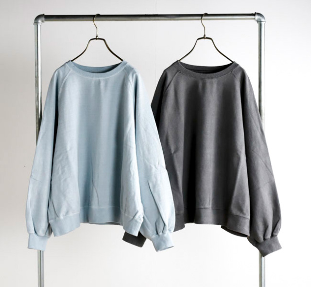 Veritecoeur ヴェリテクール VCC-525 Pigment dye スウェットL/S