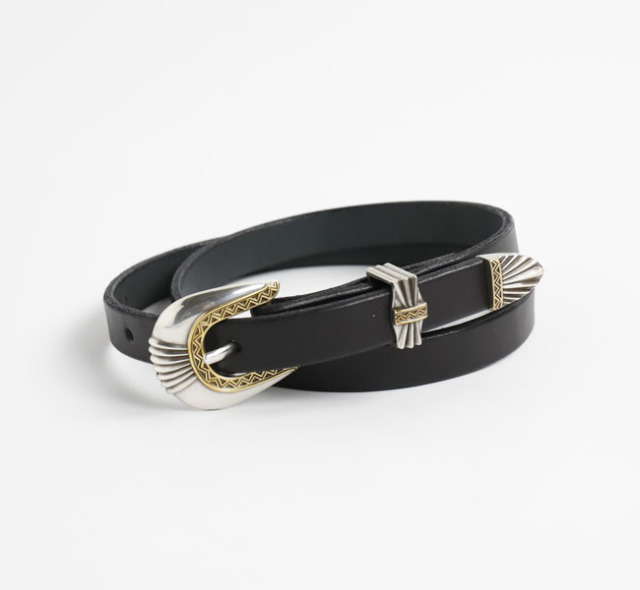 MOON SHINE LEATHER ムーンシャインレザー Del Rio 3/4 Leather Belt