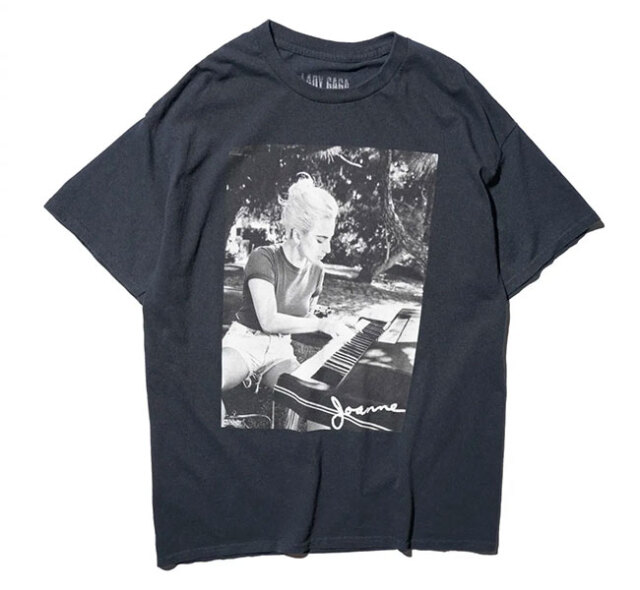 THRIFTY LOOK スリフティールック TL23S03300 THRIFTY   "LADY GAGA"  TEE  Joanne BLACK2  レディーガガ   Tシャツ