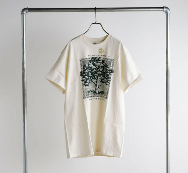 LIBERTY GRAPHICS リバティーグラフィックス X2C Plant A Tree アートシルクプリントTシャツ
