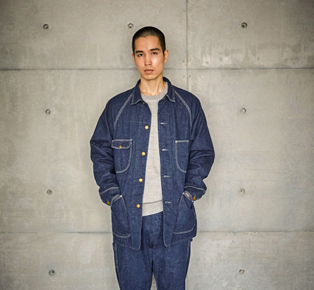orslow オアスロウ 50's DENIM COVER ALL 50's デニムカバーオール 03-6140-81