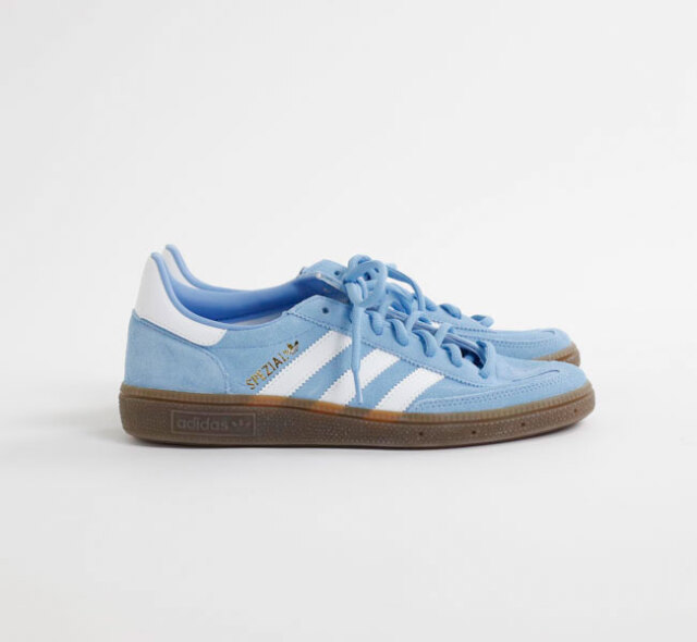 adidas Originals アディダス オリジナルス Handball Spezial ハンドボール スペツィアル BD7632 Light Blue・Cloud White・Gum