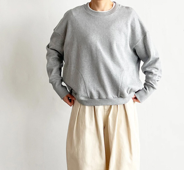 SALE40%OFFHARVESTY ハーベスティ SWEAT EGG PULLOVER 裏毛スウェット エッグプルオーバー A52501