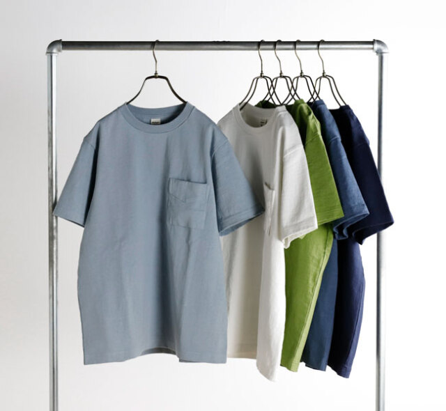Jackman ジャックマン M5445 Dotsume Pocket T-Shirt ドツメポケットT 
