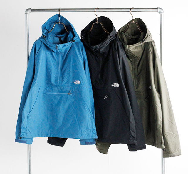 north face compact anorak