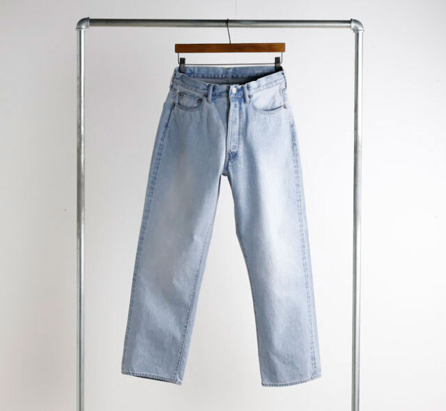 ordinary fits オーディナリーフィッツ 117BL デニムパンツ 117 TYPE LOOSE / BLEACH