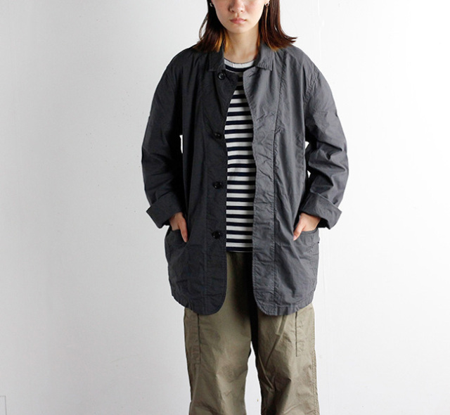 HTS NHT2012VC LT.CO PLAIN OVERDYED JACKET コットンジャケット