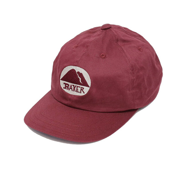 【予約商品】Golden Sombrero DECHOxTACOMA FUJI RECORDS デコxタコマフジレコード CAP キャップ GS25-006 BAKER CAP designed by Yachiyo Katsuyama WINE