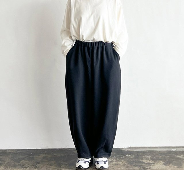 SALE40%OFFHARVESTY ハーベスティ SWEAT EASY CIRCUS PANTS 裏毛スウェット イージーサーカスパンツ A12511