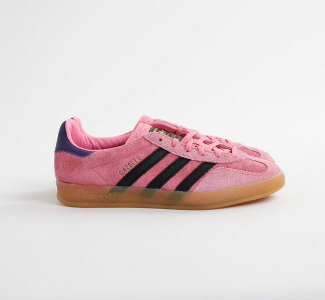 adidas Originals アディダス オリジナルス Gazelle Indoor ガゼル インドア  IE7002 Bliss Pink・Core Black・Collegiate Purple