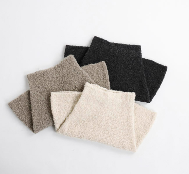 evam eva エヴァムエヴァ E253G182 アルパカウール スヌード alpaca wool snood