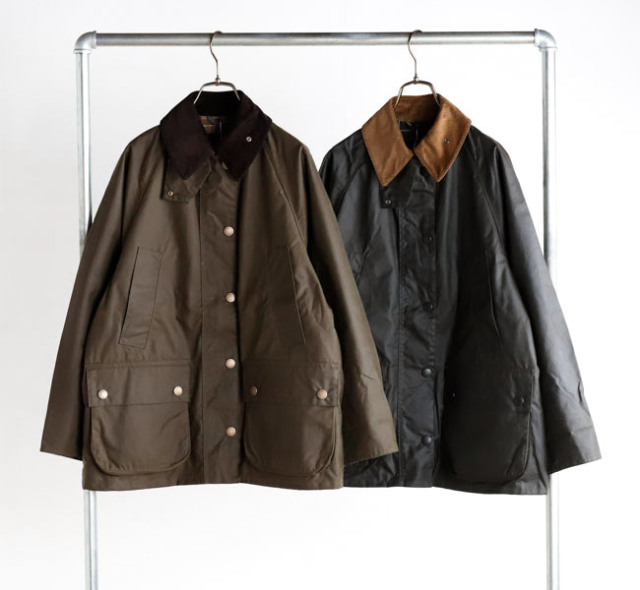 Barbour バブアー LWX1411 BEDALE ビデイル ワックス ジャケット オーバーサイズ フィット(レディース)