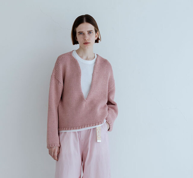 【未使用品】MEYAME LONG SLIT KNIT MEY-2012 MEYAME LONG SLIT KNIT