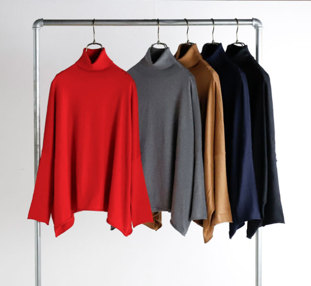 Veritecoeur ヴェリテクール ST-149 5COL TURTLENECK タートルネック