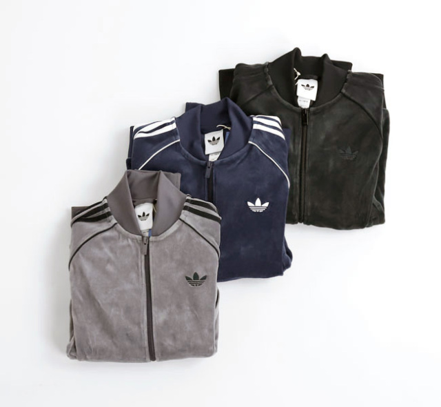 adidas Originals アディダス オリジナルス JX1559/JW5863/JX1562 SST アディカラー ベロア トラックトップ