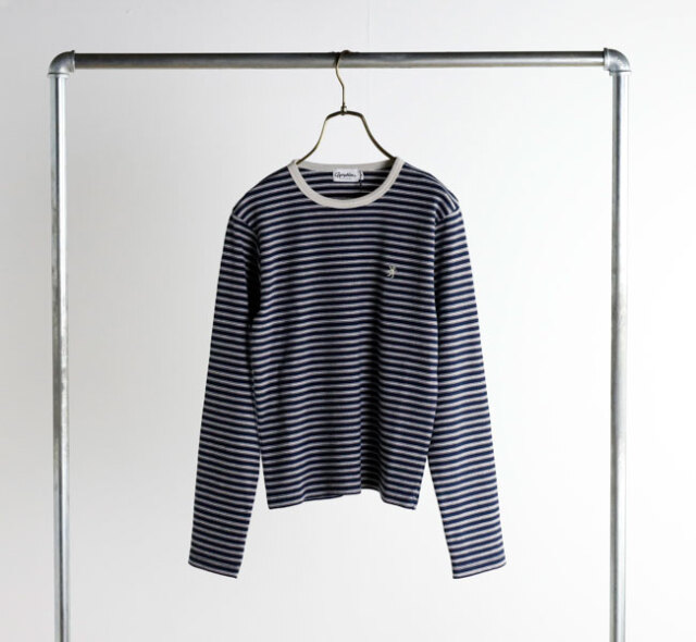 ☆レディース Gymphlex ジムフレックス ボーダー クルーネックリブ長袖Tシャツ 品番：GY-C0368SRB【SALE】【10%OFF】 楽天市場】☆【SALE】レディース Gymphlex ジムフレックス