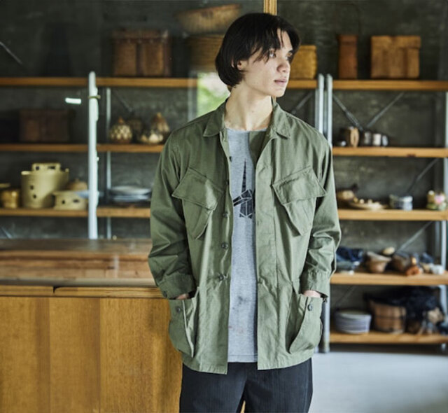 orslow オアスロウ US ARMY TROPICAL JACKET アーミートロピカルジャケット 01-6010-76