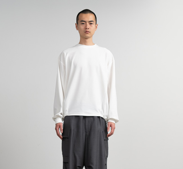 PRE_CIAL プレ＿シャル DRY PIQUE JERSEY L/S CREW NECK ドライピケジャージロングスリーブクルーネック PRE24-70012