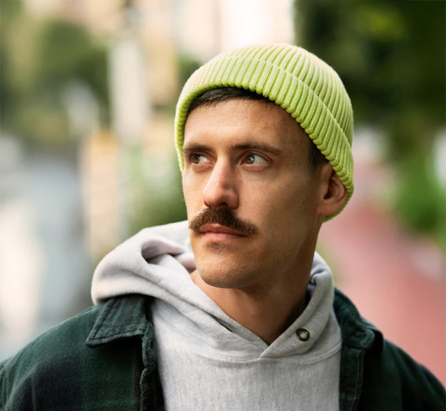 ROTOTO ロトト　帽子　COTTON ROLL UP BEANIE コットン ビーニー R5021