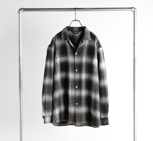 TOWN CRAFT タウンクラフト TC24F01800 ループカラー ネル オンブレ