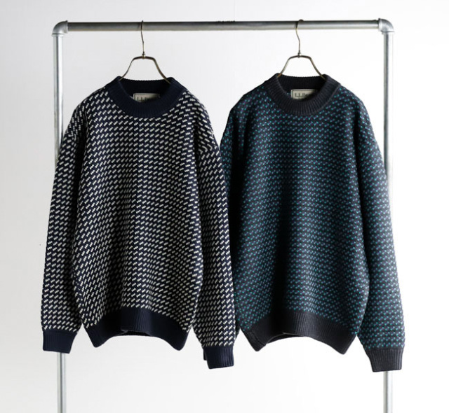 L.L.BEAN JAPAN EDITION エルエルビーン ジャパンエディション Wayne Sweater Bird's-Eye ウェイン・セーター・バーズアイ メンズ 5575-2030