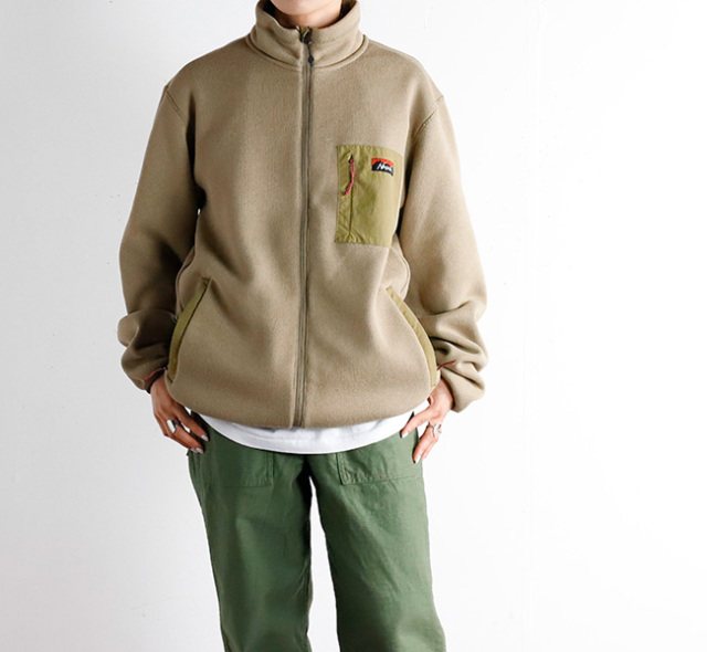 NANGA ナンガ POLARTEC FLEECE ZIP BLOUSON ポーラテックフリース