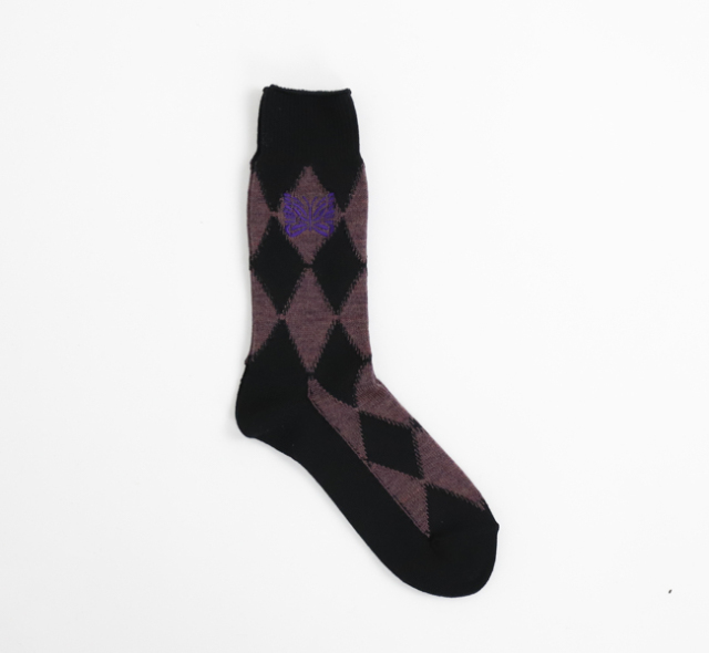 【Needles】Argyle アーガイルチェック ソックス ウールすぐ届く NEEDLES ニードルズ Argyle Jq. Socks - Merino Wool アーガイル