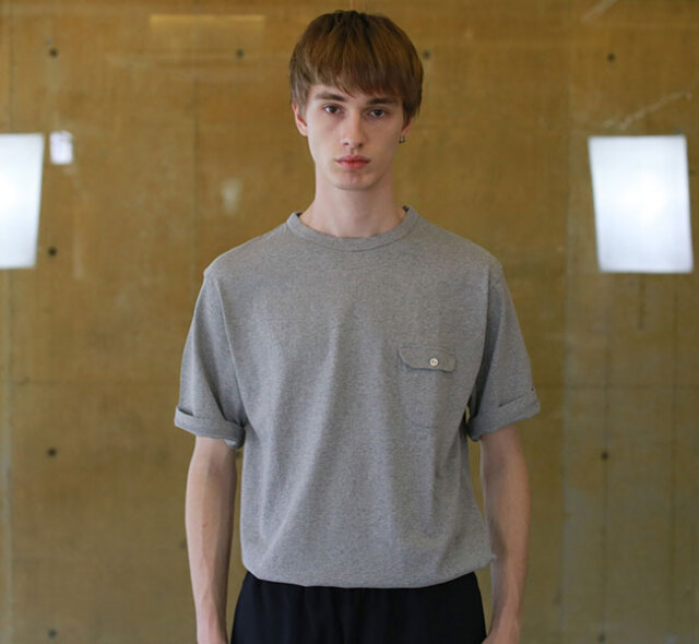 EEL Products イール プロダクツ　TOUKI BOTTON NO POKETEE(陶器釦のポケTEE)