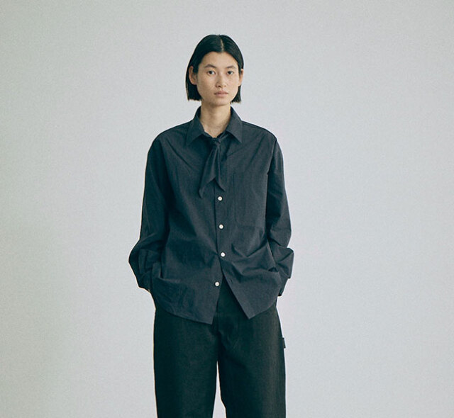 nicholson&nicholson ニコルソンアンドニコルソン ELEN-W レギュラーカラーシャツ