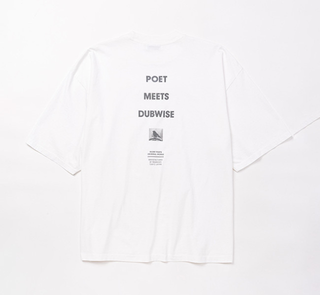 トップス POET MEETS DUBWISE / LOGO Loose Fit T POET MEETS DUBWISE ロゴルーズフィットTシャツ｜ガーメントダイ
