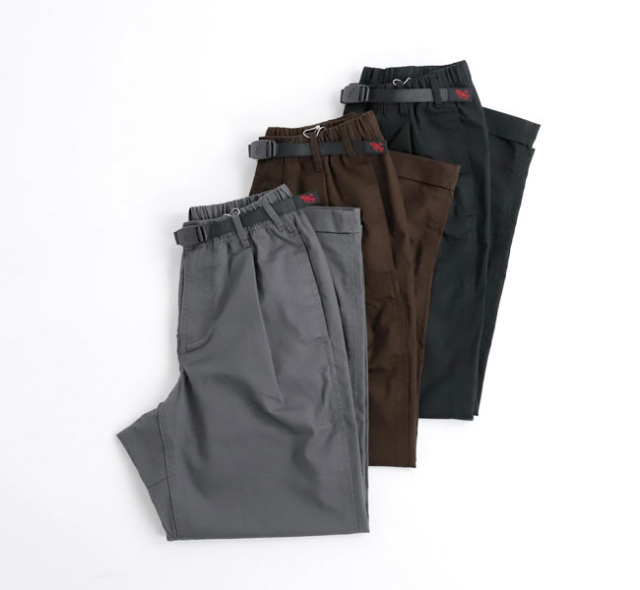 GRAMICCI グラミチ GMP4-SJP10 TCツイルタックテーパードパンツ T/C TWILL TUCK TAPERD PANT