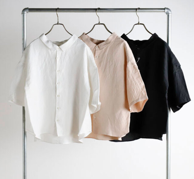 ordinary fits オーディナリーフィッツ SH021 バーバーシャツ 半袖 BARBER S/S BLOUSE