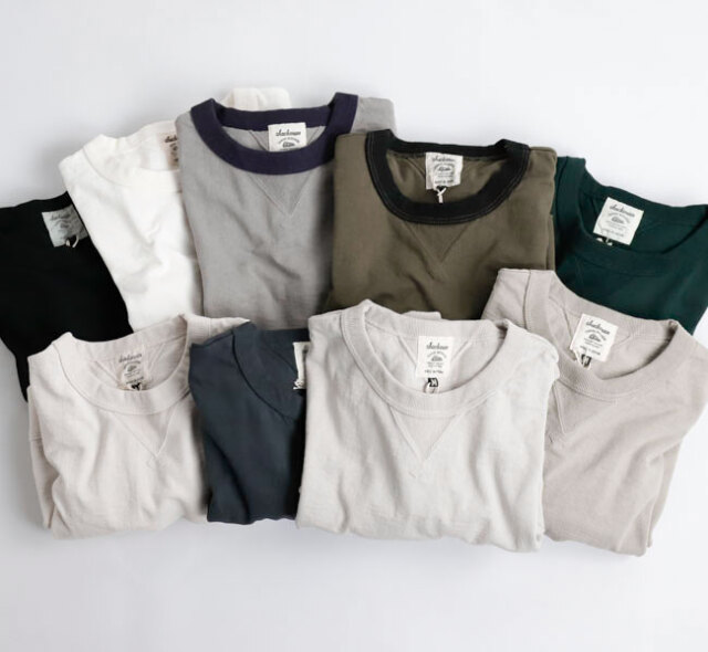 Jackman ジャックマン JM5110 Dotsume Rib T-Shirt ドツメリブTシャツ