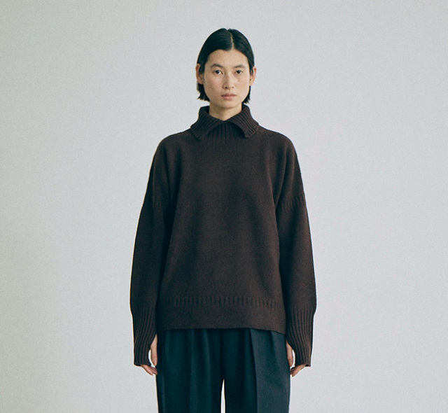 nicholson&nicholson ニコルソンアンドニコルソン LULU タートルネックニット 2way