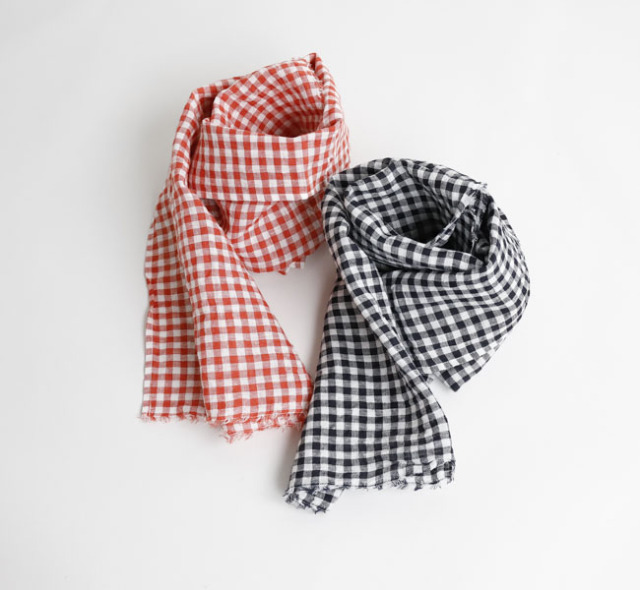 Veritecoeur ヴェリテクール VC-2834 ギンガムチェックストール