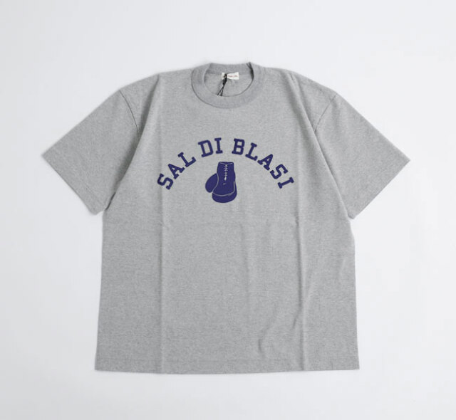 SALE30%OFFA.G.SPALDING＆BROS　A.G.スポルディング＆ブロス SPL-AGS-261006  フロッキープリントTシャツ ARCHIVE GRAPHIC TEE "SAL DI BLASI"