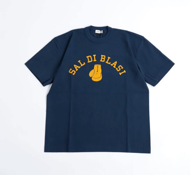 SALE30%OFFA.G.SPALDING＆BROS　A.G.スポルディング＆ブロス SPL-AGS-261006  フロッキープリントTシャツ ARCHIVE GRAPHIC TEE "SAL DI BLASI"