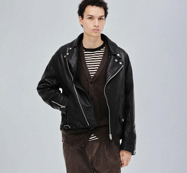 KAPTAIN SUNSHINE キャプテンサンシャイン KS26FJK04 シープスキン ライダースジャケット heepskin Riders Jacket