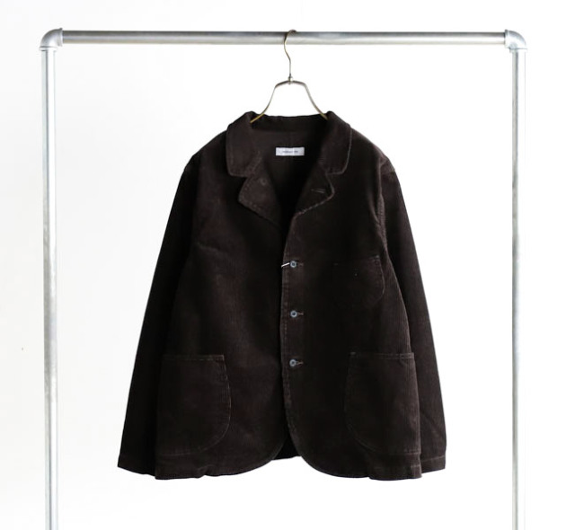 ordinary fits オーディナリーフィッツ CORDUROY BELL JACKET ベルジャケット ブラウン JK007-BRN