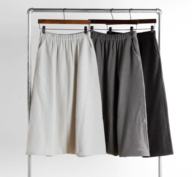 evam eva エヴァムエヴァ E253T187 サルエルパンツ sarrouel pants