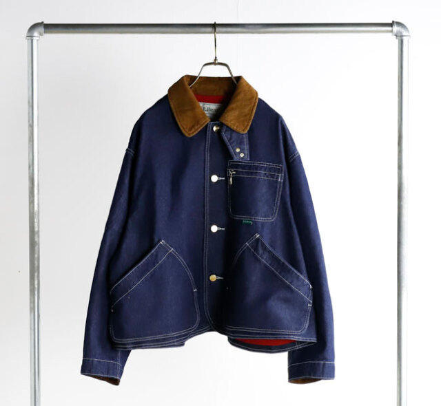 L.L.BEAN JAPAN EDITION エルエルビーン ジャパンエディション 6175-3135 Bean’s Denim Field Coat ビーンズ・デニム・フィールド・コート レディース