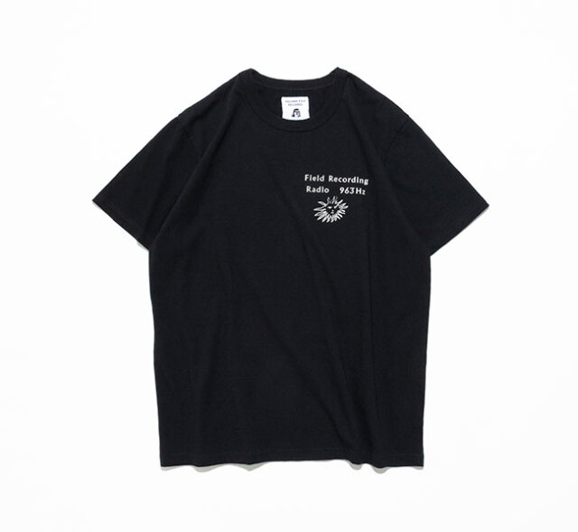 TACOMA FUJI RECORDS タコマフジレコード FIELD RECORDING RADIO Tee designed by Noriteru Minezaki Tシャツ ブラック