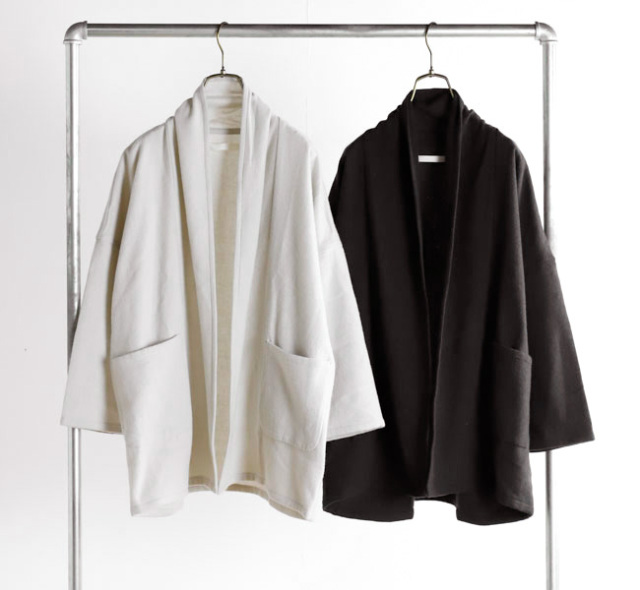 evam eva エヴァムエヴァ E253T186 ショートローブ short robe